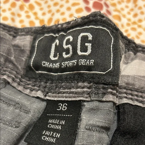 Champs Gray Cargo Shorts for Men - Picture 3 of 3